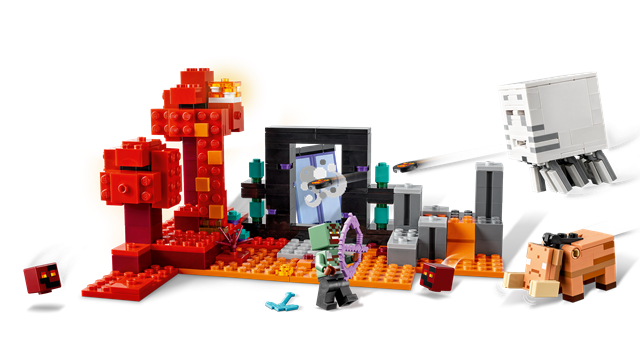 Nether Portal Ambush Minecraft LEGO - 4