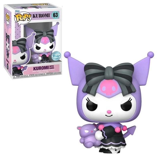 Kuromi With Baku (63) Sanrio hmv Exclusive Pop Vinyl - 3