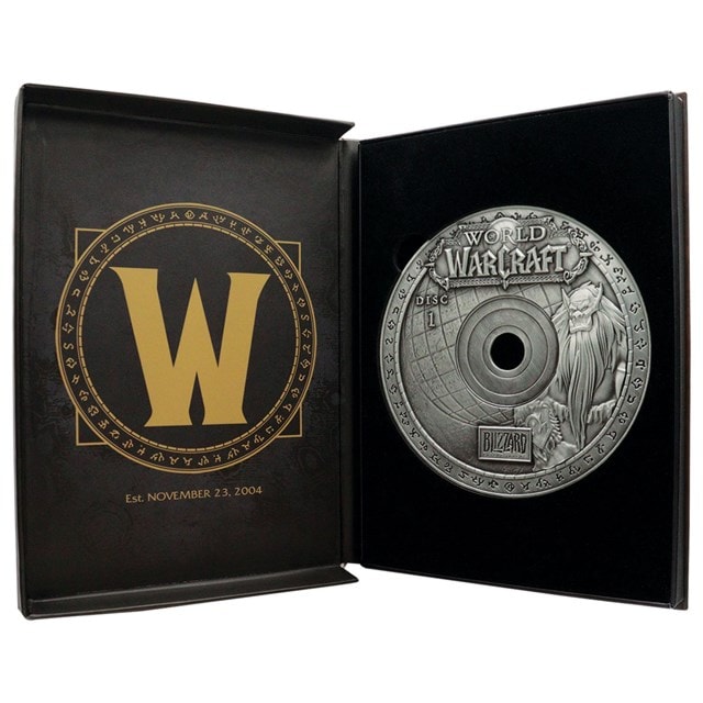 World Of Warcraft Limited Edition Metal Replica CD-ROM - 3