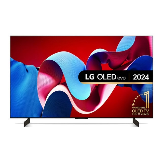 LG C4 42 inch OLED evo AI 4K Smart TV - 1