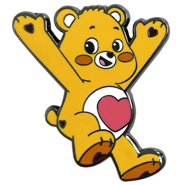 Tenderheart Bear Care Bears Unlock The Magic Pin Badge - 2