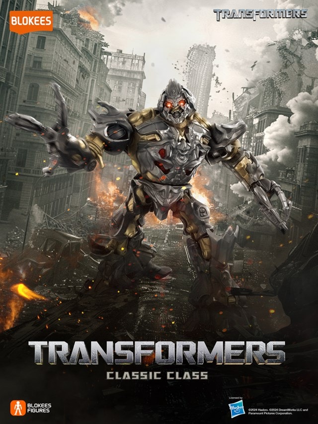 Megatron Classic Class 10 Transformers 2007 Movie Blokees Figure - 3