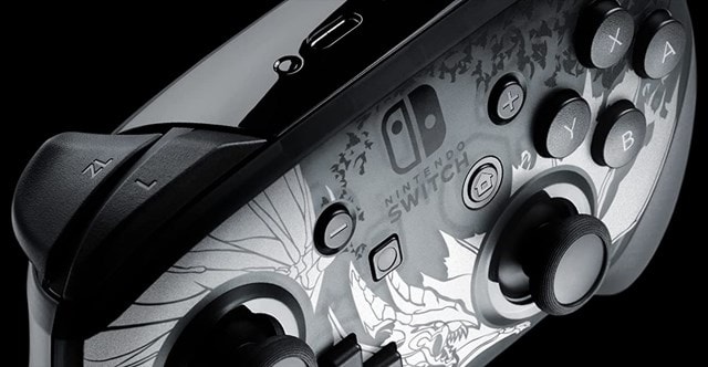 Nintendo Switch Pro Controller Monster Hunter Rise Sunbreak Edition - 5