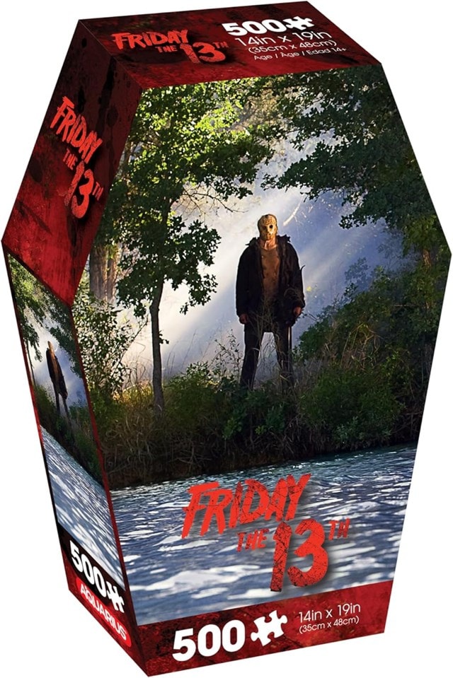 Friday The 13th Coffin Box 500 Piece Jigsaw Puzzle - 1