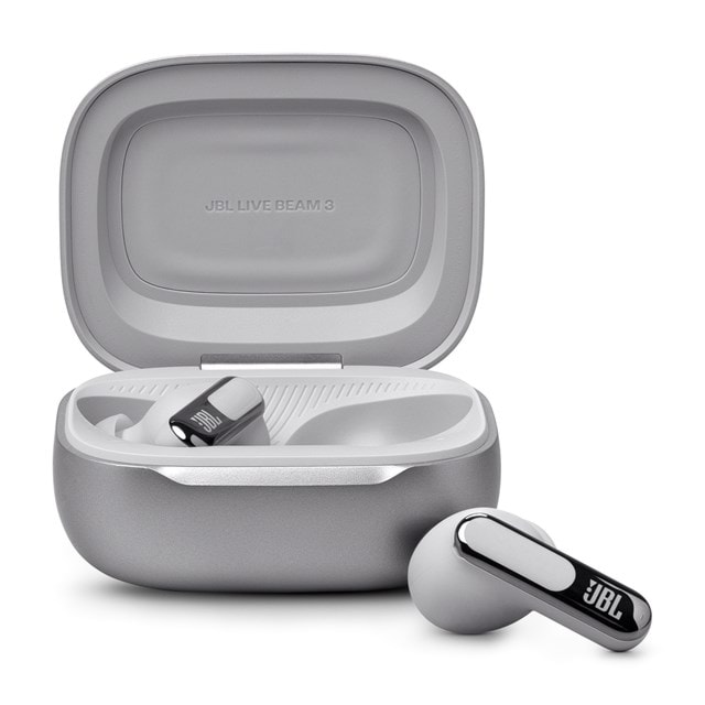 JBL Live Beam 3 Silver True Wireless Bluetooth Earphones - 2
