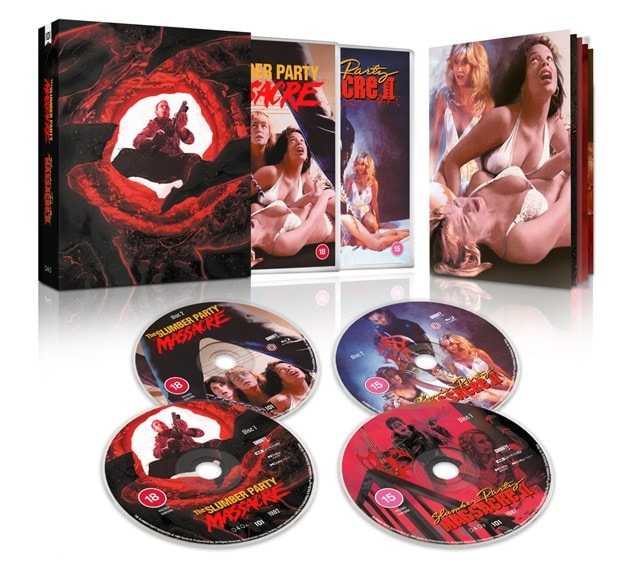 Slumber Party Massacre I & II Limited Edition 4K Ultra HD - 2