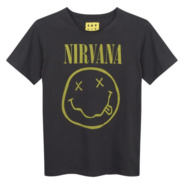 Smiley Face Charcoal Nirvana (Kids Tee) (1-2YR) - 1