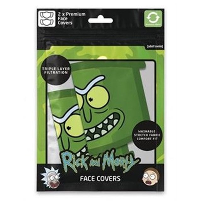 Rick And Morty: Pickle Rick Face Covering (2 pack) - 2