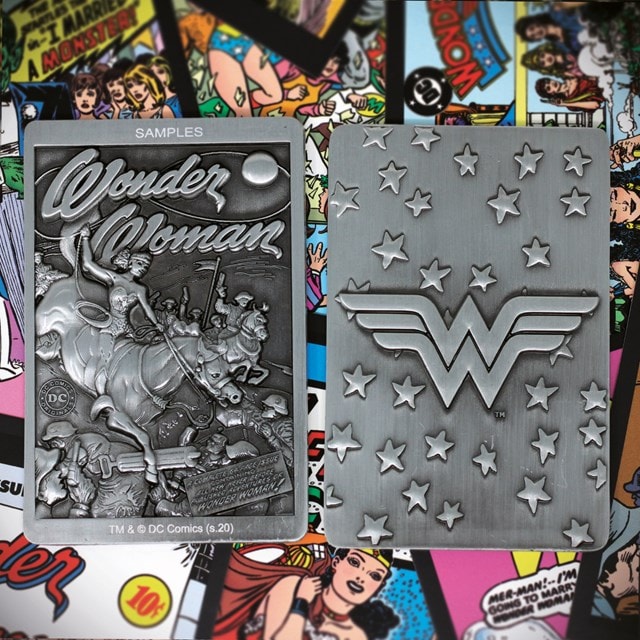 Wonder Woman: DC Comics Limited Edition Ingot Collectible - 3