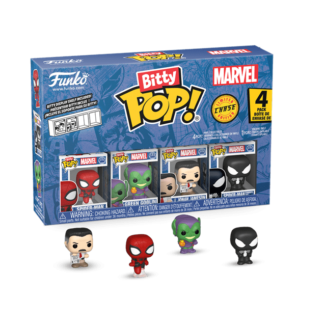 Spider-Man Funko Pop Bitty 4 Pack - 1