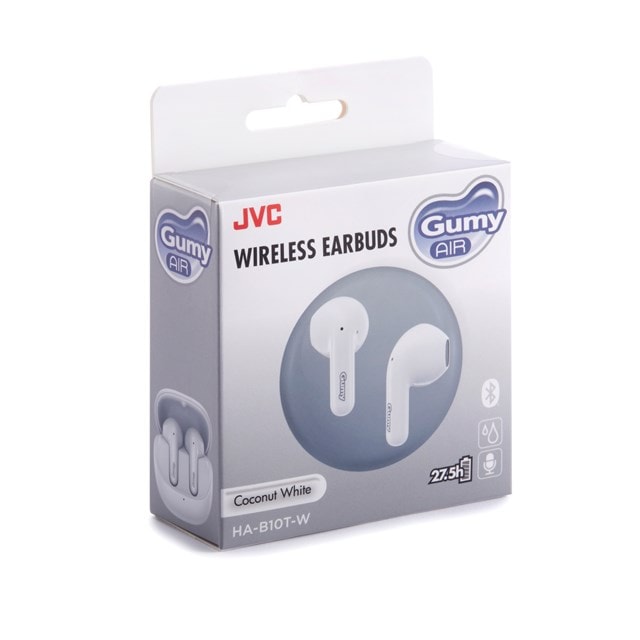 JVC Gumy Air Coconut White True Wireless Bluetooth Earphones - 6