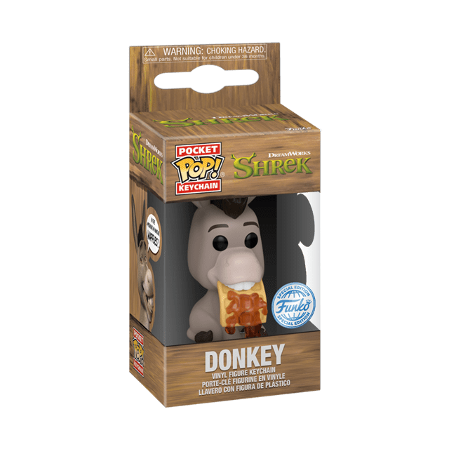 Donkey Shrek DreamWorks 30th Anniversary Funko Pop Vinyl Keychain - 2