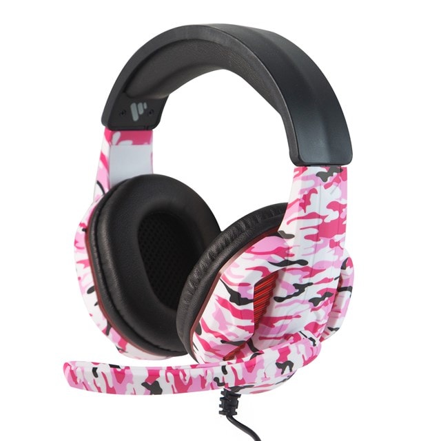 Vybe Camo Diva Pink Gaming Headset - 4