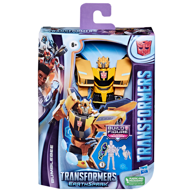 Transformers EarthSpark Deluxe Class Bumblebee Hasbro Action Figure - 4