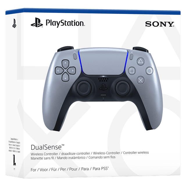 Official PlayStation 5 DualSense Controller - Sterling Silver - 5