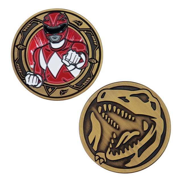 Mighty Morphin Power Rangers Limited Edition Red Ranger Coin - 2
