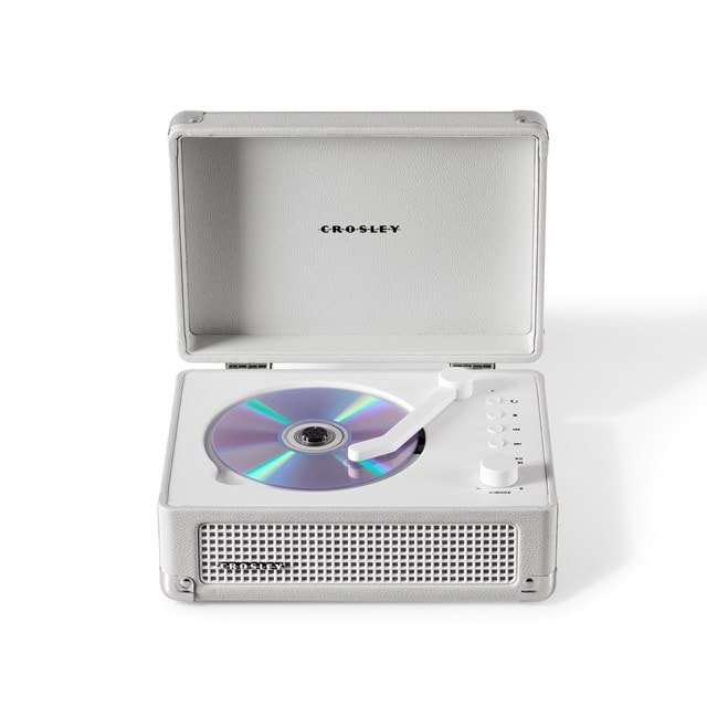 Crosley Cruiser CD White Sand Bluetooth CD Player - 12