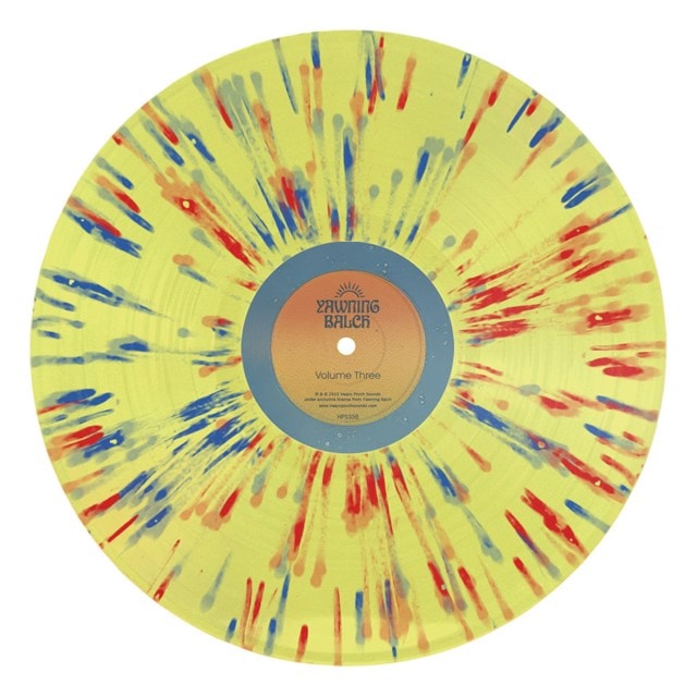 Volume three - Transparent Yellow Red/Blue Splatter Vinyl - 1