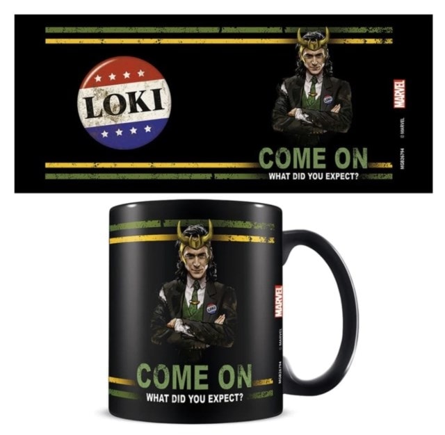 What Did You Expect? Loki Black Mug - 1