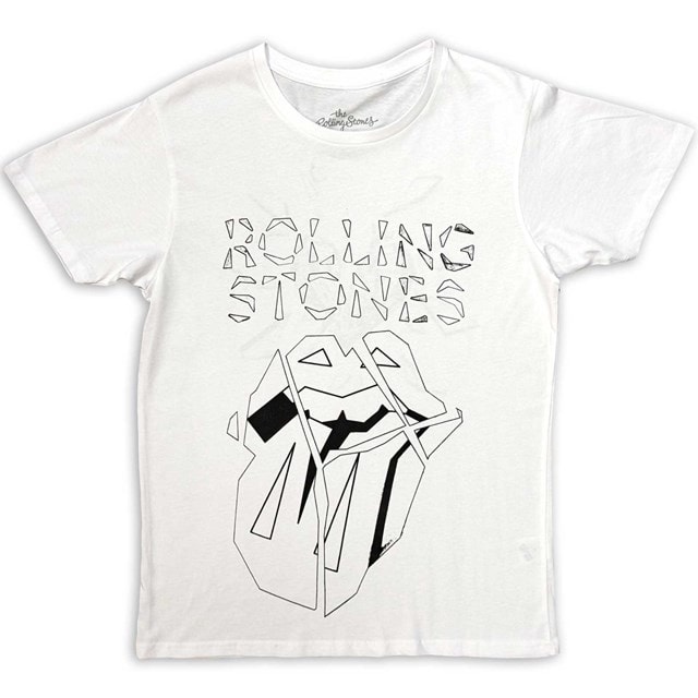 Hd Diamond Tongue Outline Rolling Stones Tee (Small) - 2
