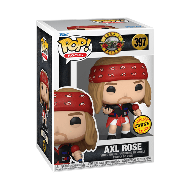 1980s Axl Rose With Chance Of Chase 397 Guns N Roses Funko Pop Vinyl - 4