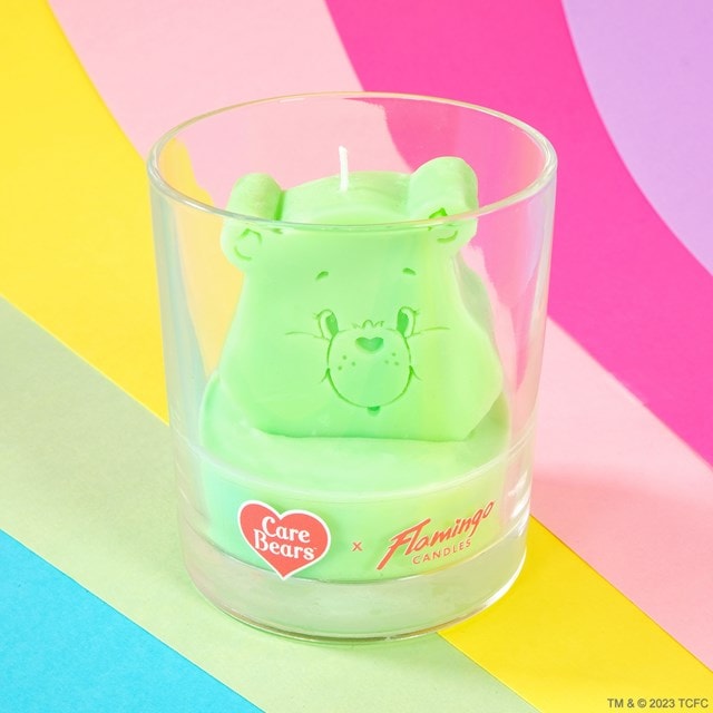 Good Luck Peony Good Luck Bear  Care Bears x Flamingo Candle 3D Icon - 2
