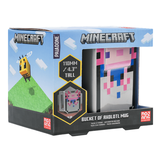 Axolotl Minecraft Shaped Mug - 2