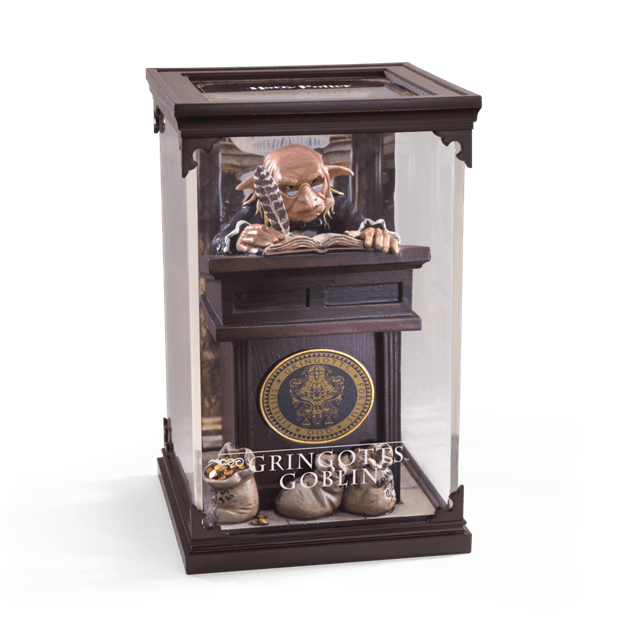 Gringotts Goblin Harry Potter Magical Creatures Noble Collection Figurine - 3