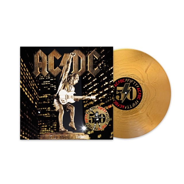 Stiff Upper Lip - 50th Anniversary Limited Edition Gold Vinyl - 1