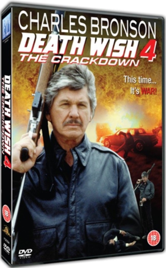 Death Wish 4 The Crackdown DVD Free shipping over 20 HMV