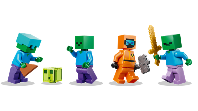 Zombie Dungeon Minecraft LEGO - 3