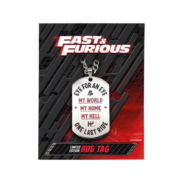 Fast & Furious Dog Tags - 3