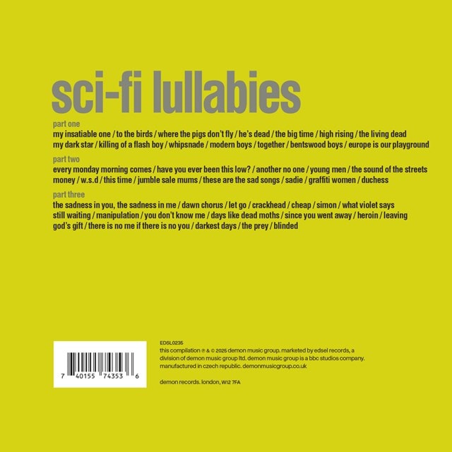 Sci-fi Lullabies - Deluxe Edition 3CD - 2
