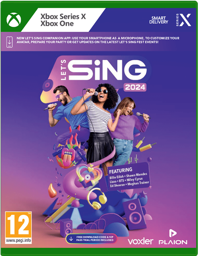 Let's Sing 2024 (XSX) Xbox Series X Game Free shipping over £20