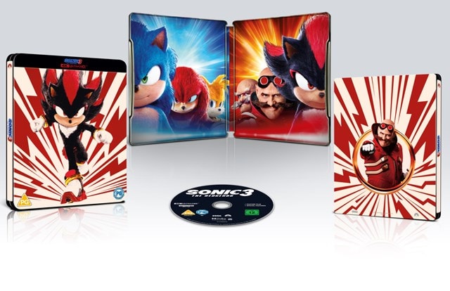 Sonic the Hedgehog 3 Limited Edition 4K Ultra HD Steelbook - 1