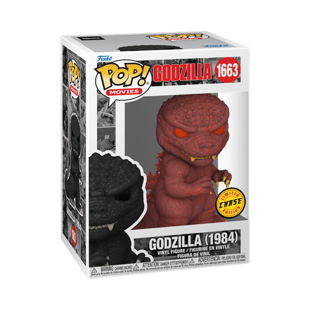 Godzilla 1984 With Chance Of Chase Godzilla 70th Anniversary Funko Pop Vinyl - 4