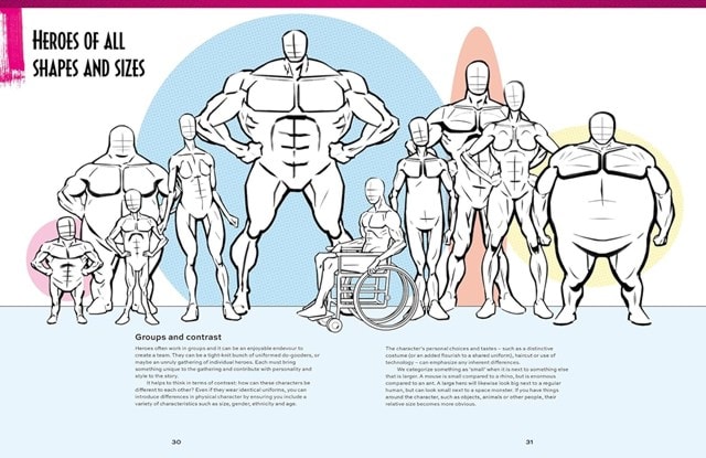 Comic Art Superheroes: Your Master Guide To Drawing Awesome Heroes, Villains And Monsters Paperback - 6