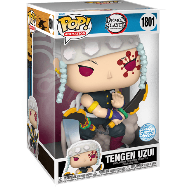 Tengen Uzui 1801 Demon Slayer Funko Pop Vinyl Jumbo - 3