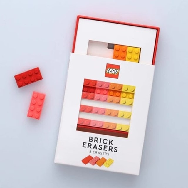 LEGO Brick Set of 8 Erasers - 2