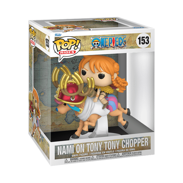 Nami On Tony Tony Chopper 153 One Piece Funko Pop Vinyl: Ride Deluxe - 2