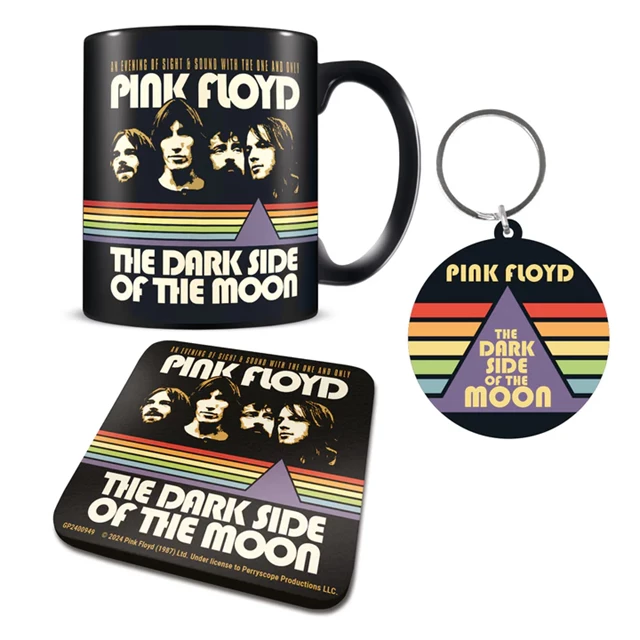 Pink Floyd Mug, Coaster & Keychain Set - 1