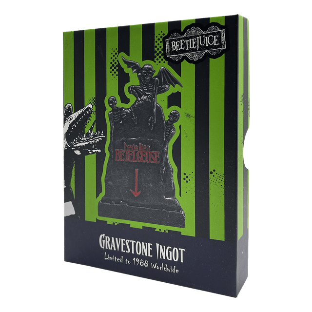 Beetlejuice Limited Edition Gravestone Ingot - 2