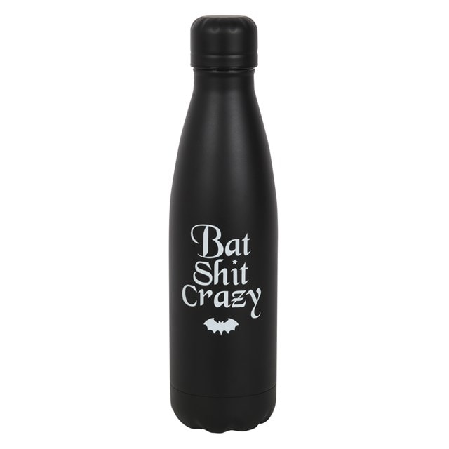 Bat Shit Crazy Metal Water Bottle - 1