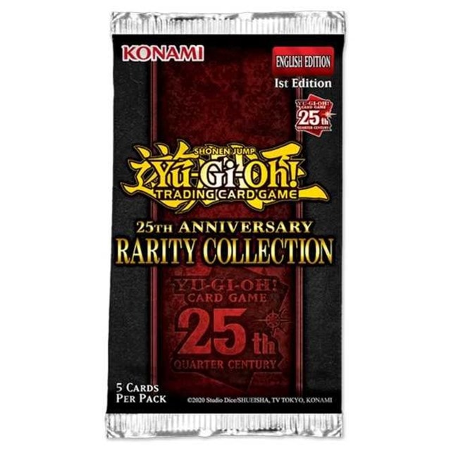 25th Anniversary Rarity Collection Premium Booster Yu-Gi-Oh! Trading Cards - 1