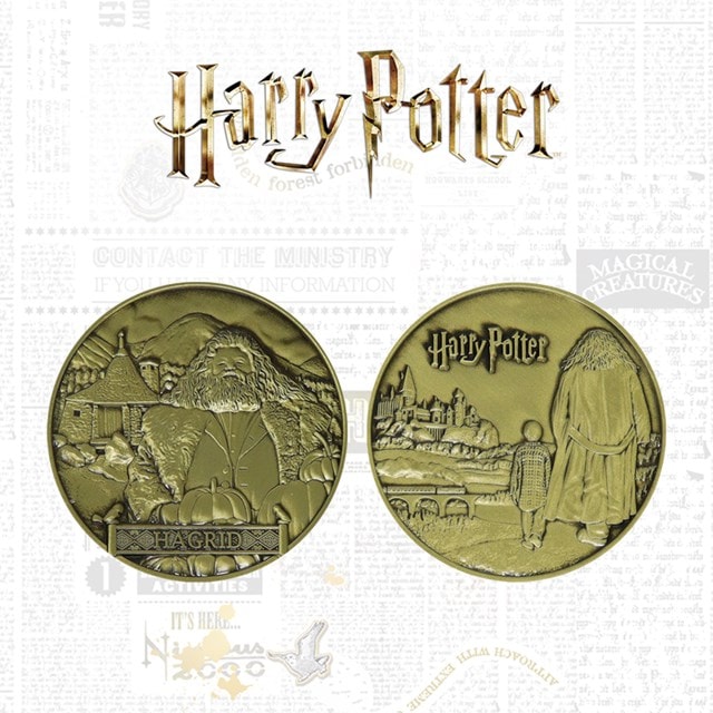 Hagrid Limited Edition Harry Potter Coin - 1