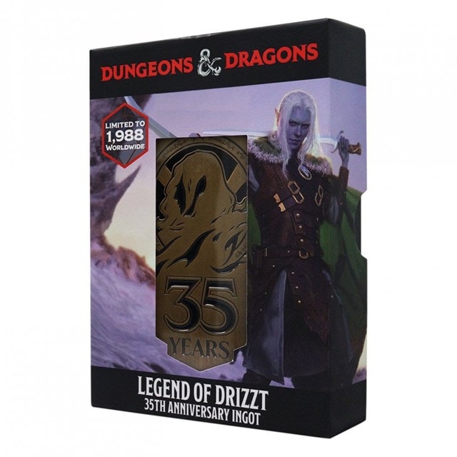 Legend Of Drizzt 35th Anniversary Dungeons & Dragons Ingot - 5
