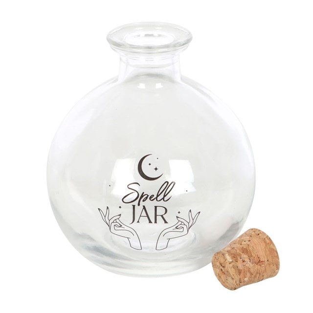 10cm With Recipe Booklet Glass Spell Jar - 3
