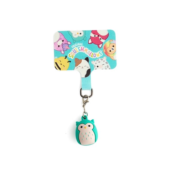 Lazerbuilt Squishmallows Winston the Owl Mobile Charm with Connection Pad - 1