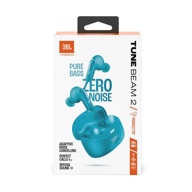 JBL Tune Beam 2 Teal Active Noise Cancelling True Wireless Bluetooth Earphones - 8