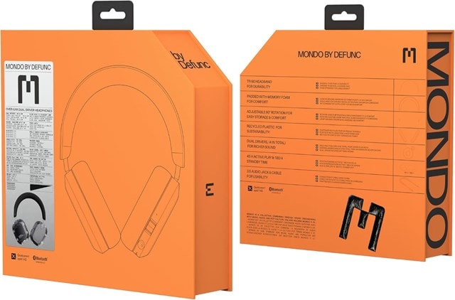Mondo By Defunc Over Ear Transparent Noise Cancelling Bluetooth Headphones - 6